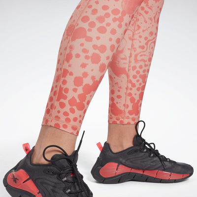 Reebok Apparel Women Lux High-Rise 2.0 Modern Safari Leggings CANCOR