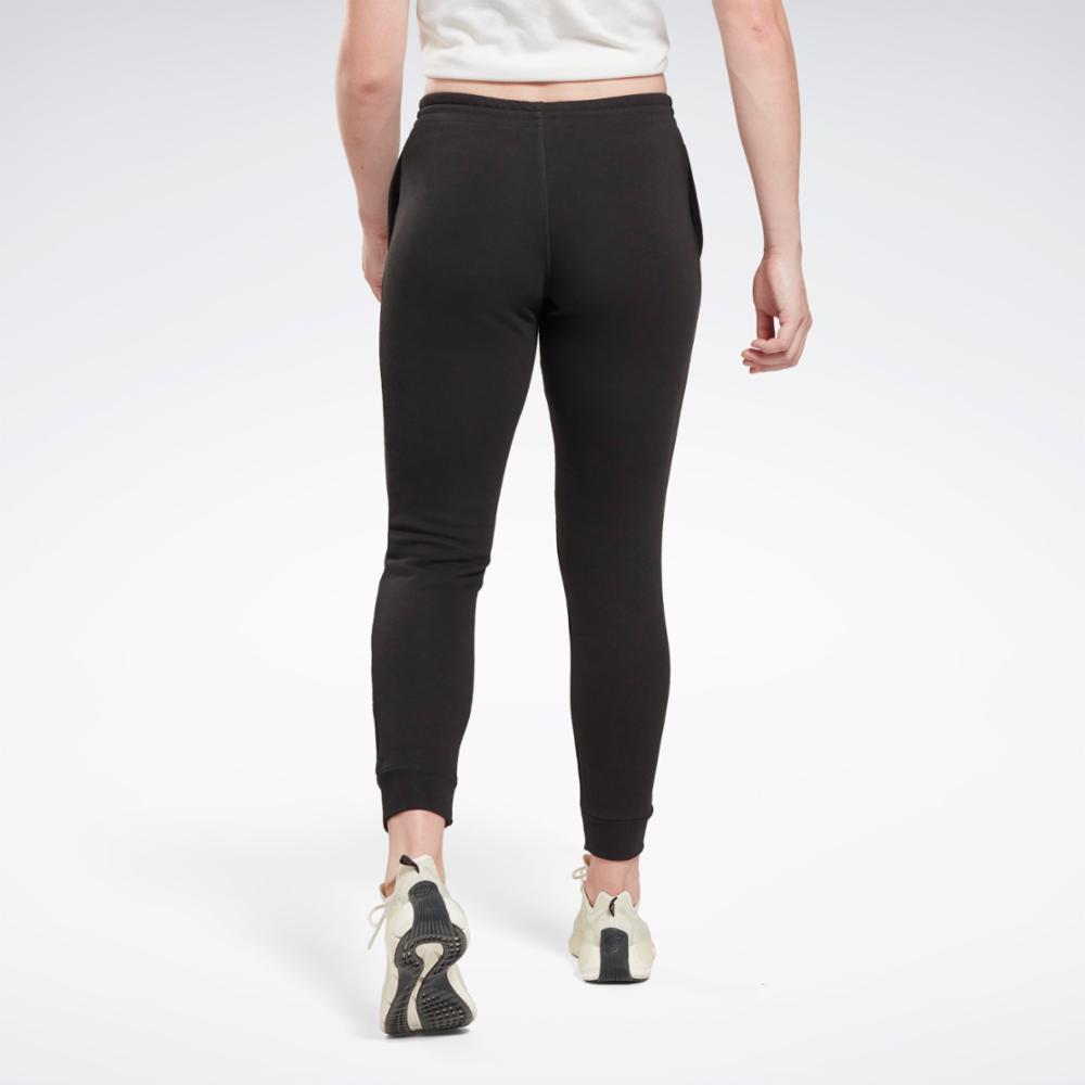 Reebok Apparel Women Reebok Identity French Terry Joggers BLACK