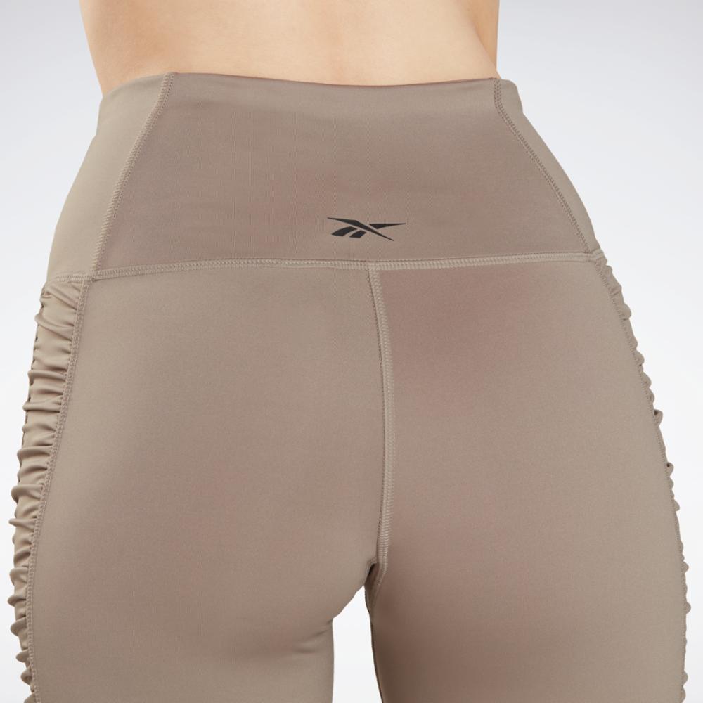 Reebok Apparel Femmes S RUCHED HR TIGHT BOUGRY