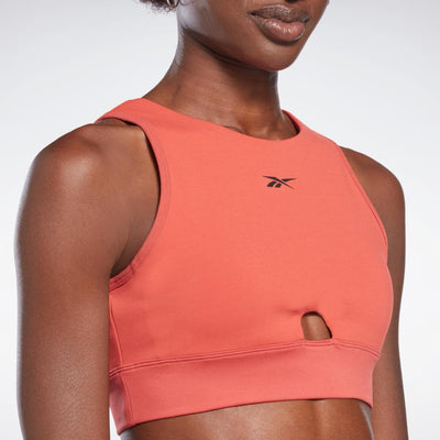 Reebok Apparel Women Studio Beyond The Sweat Crop Top RHODON