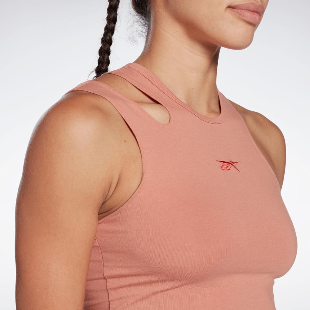 Reebok Apparel Women MYT Cutout Tank CANCOR