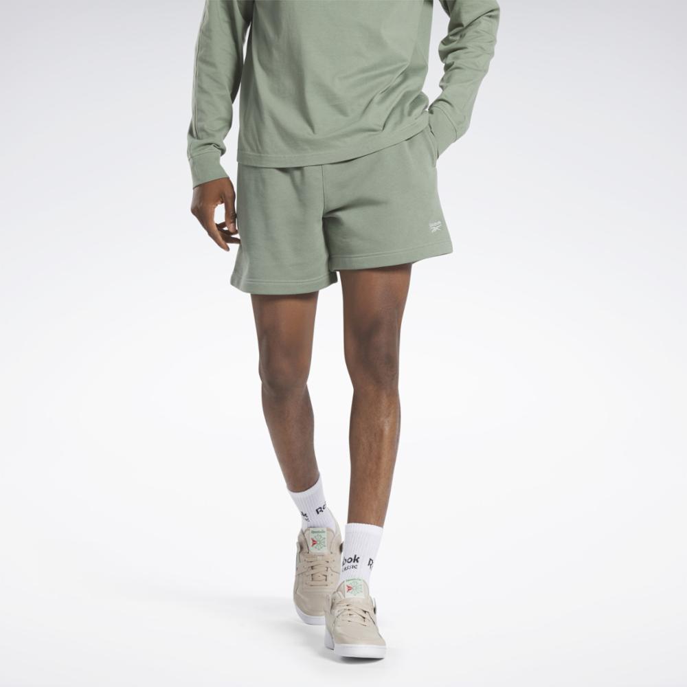 Reebok Apparel Men Classics Wardrobe Essentials Shorts HARGRN