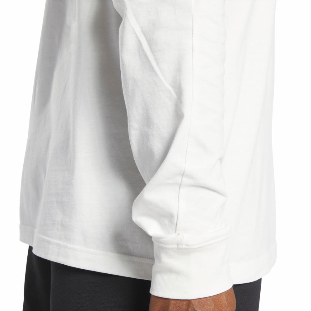 Reebok Apparel Men Classics Wardrobe Essentials Long-Sleeve Top CHALK