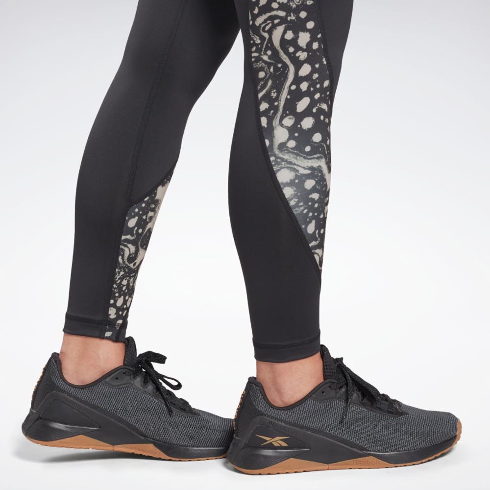 Reebok Apparel Femmes MODERN SAFARI TIGHT NGHBLK