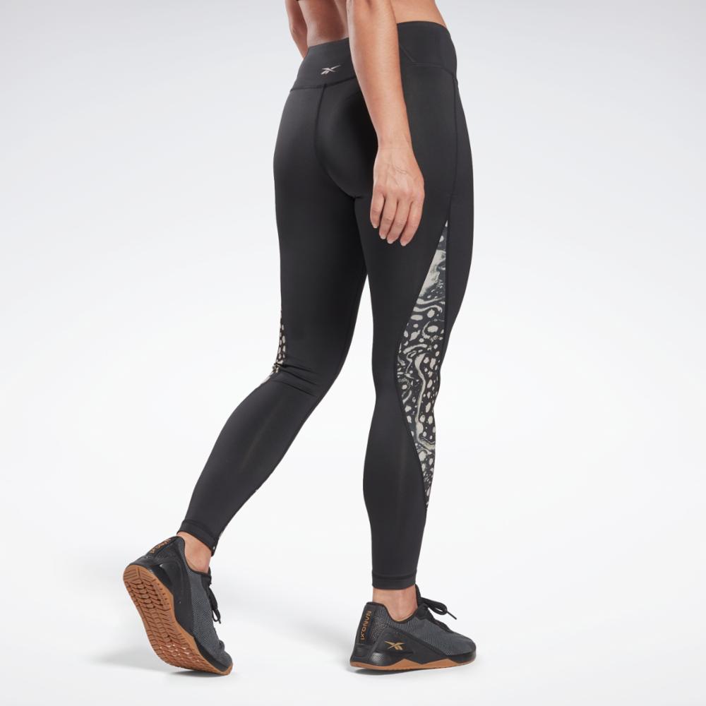 Reebok Apparel Femmes MODERN SAFARI TIGHT NGHBLK