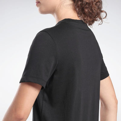 Reebok Apparel Women Reebok Identity T-Shirt BLACK – Reebok Canada