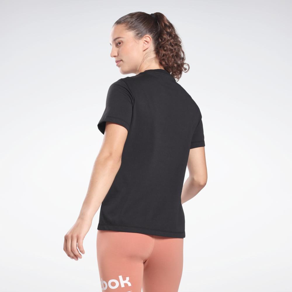 Reebok Apparel Women Reebok Classics Small Logo T-Shirt White/Black –  Reebok Canada