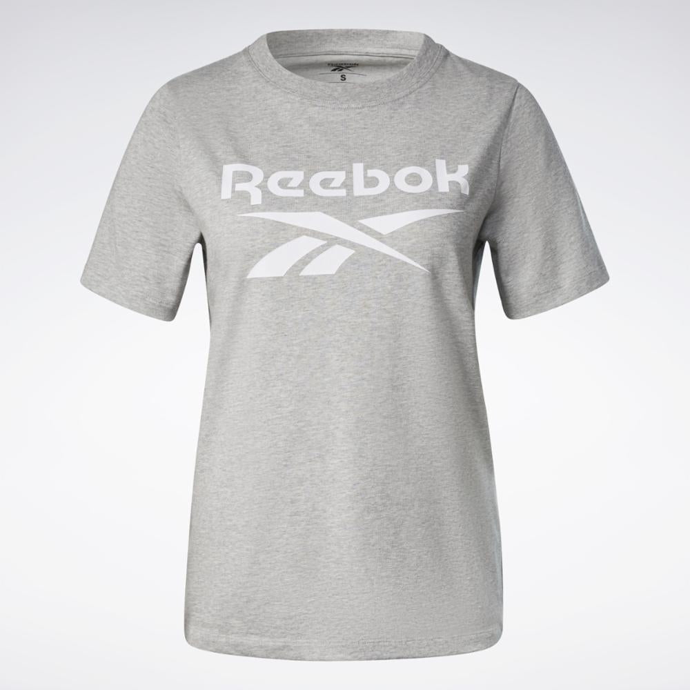 Reebok Apparel Women Reebok Identity T-Shirt MGREYH