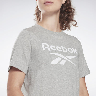 Reebok Apparel Women Reebok Identity T-Shirt MGREYH