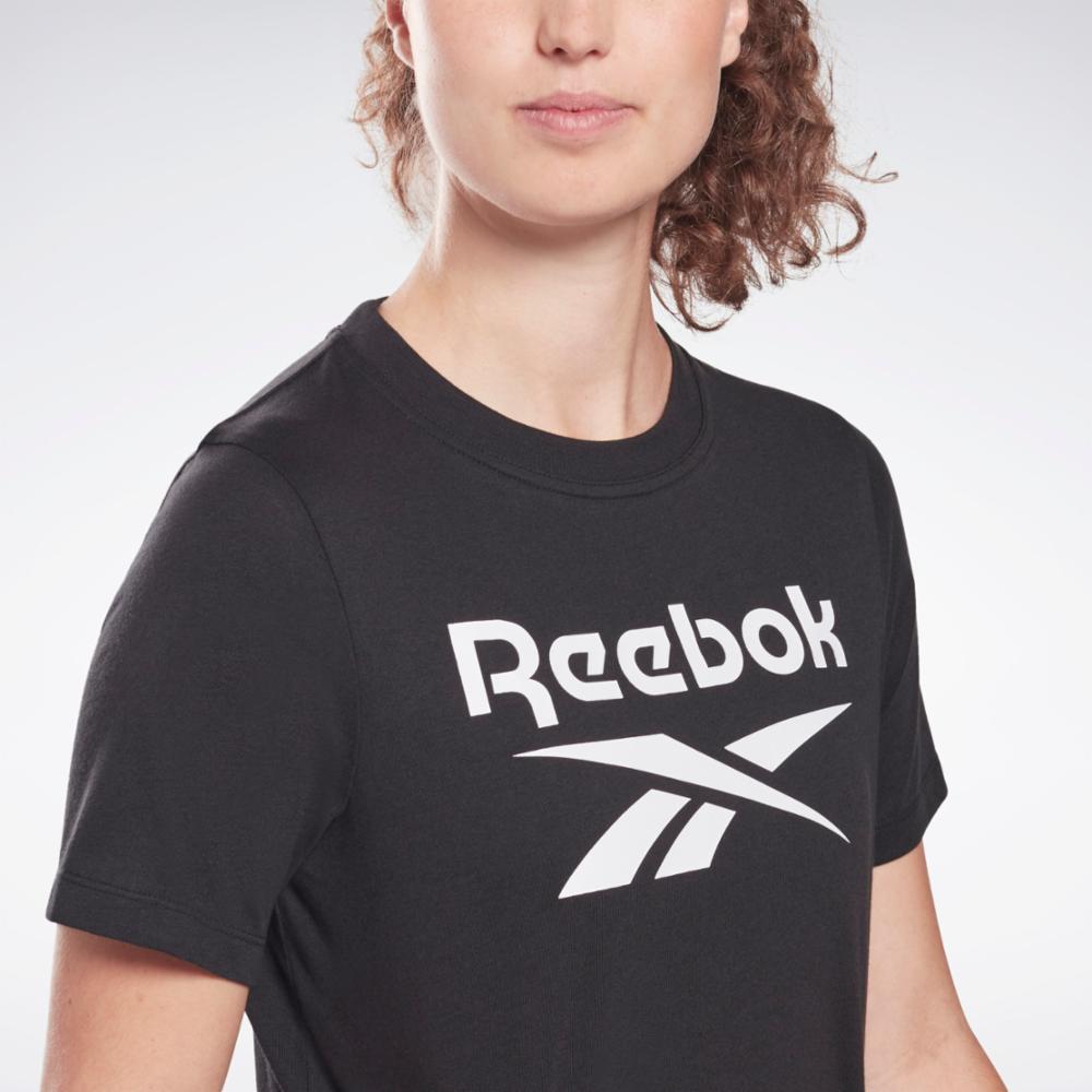Reebok Apparel Women Reebok Identity T-Shirt BLACK