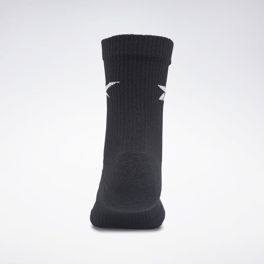 Reebok Apparel Men Classics Crew Socks 3 Pairs BLACK/BLACK/BLACK