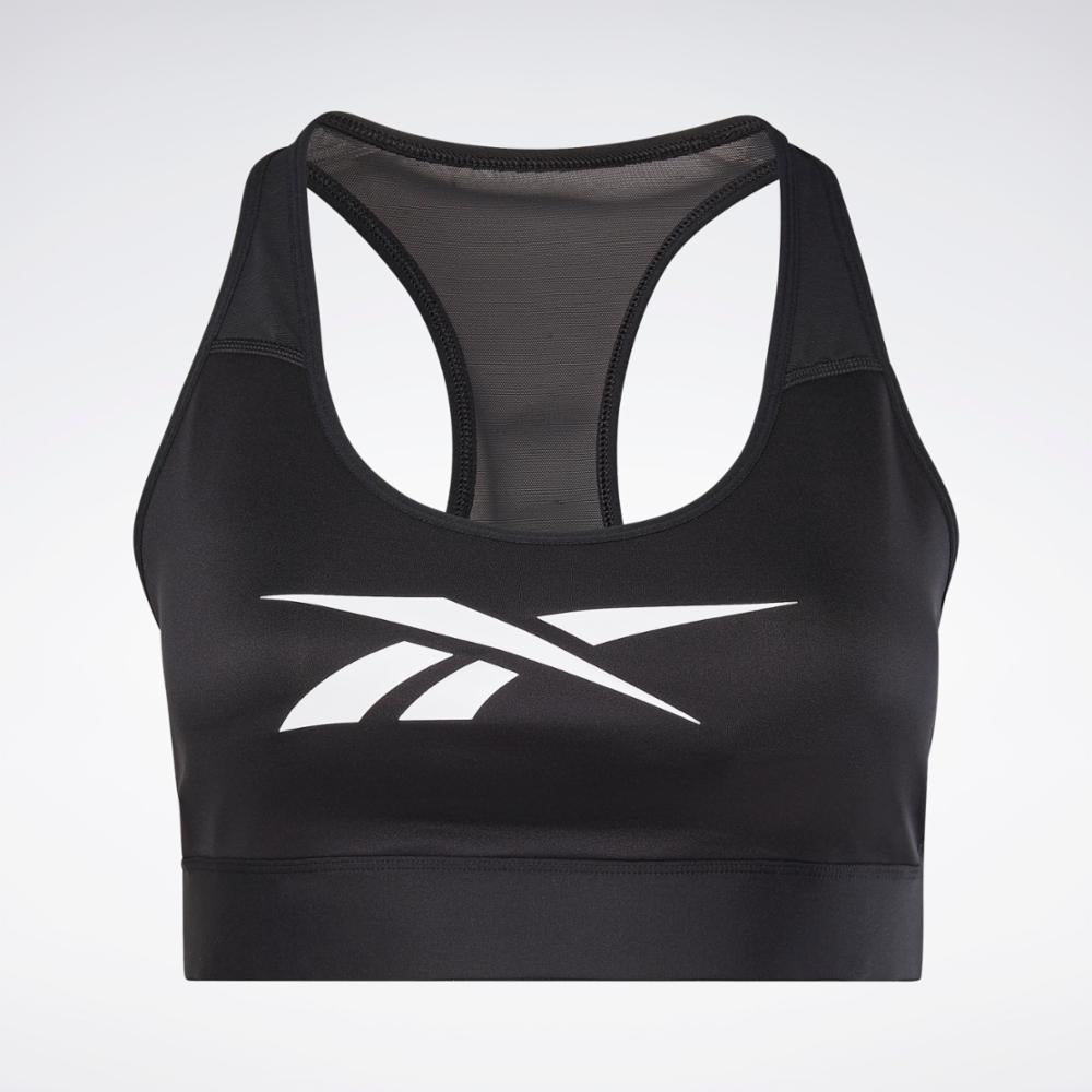 RBX Women Sports Bra 2 Pack 1- Solid Black & 1- White Medium