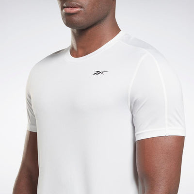 Reebok Apparel Men Training Tech T-Shirt WHITE