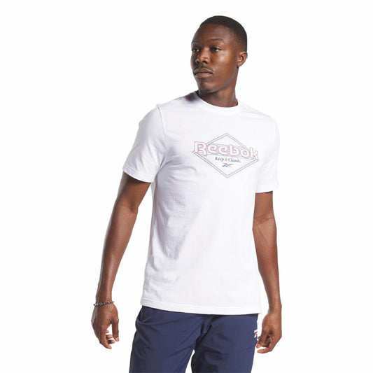 Reebok Apparel Men Reebok Graphic Series T-Shirt WHITE