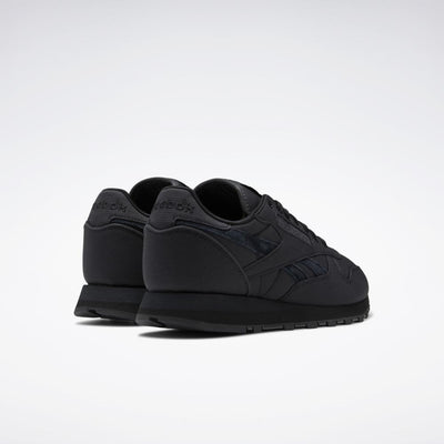 Reebok Footwear Men Maharishi Classic Leather Rip Stop Shoes CBLACK/CBLACK/PURGRY