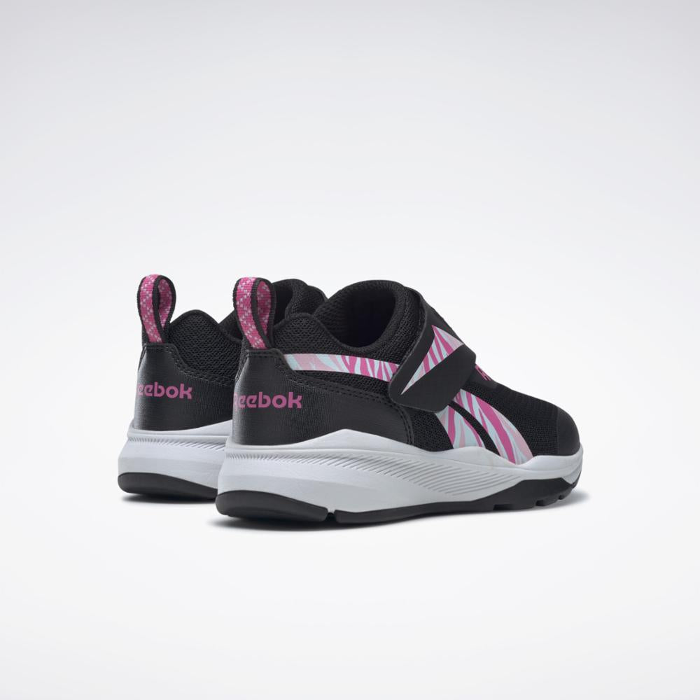 Reebok Footwear Kids Reebok Equal Fit Shoes - Preschool CBLACK/ATOPNK/FTWWHT