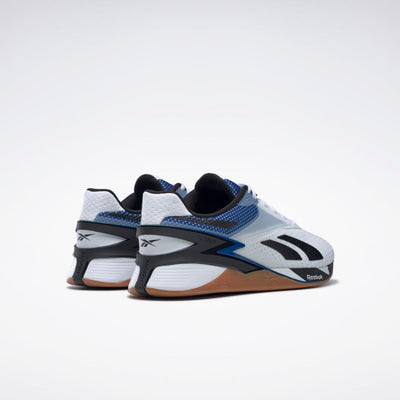 Reebok Footwear Men NANO X3 FTWWHT/GLEGRN/VECBLU