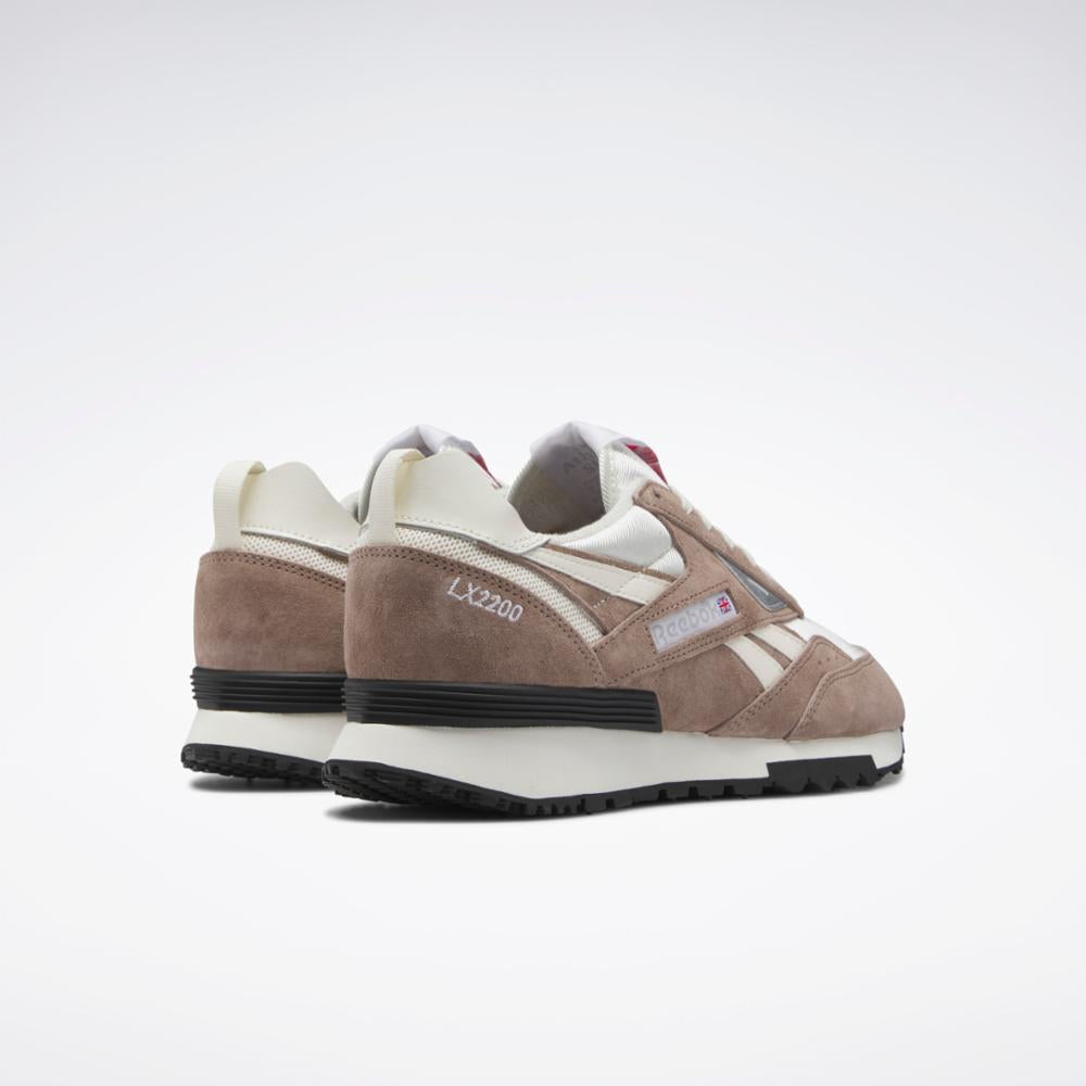 Reebok Footwear Men LX2200 Shoes TAUPE/CHALK/CBLACK – Reebok Canada
