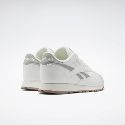 Reebok Footwear Women CLASSIC LEATHER SHOES CHALK/PUGRY3/TAUPE