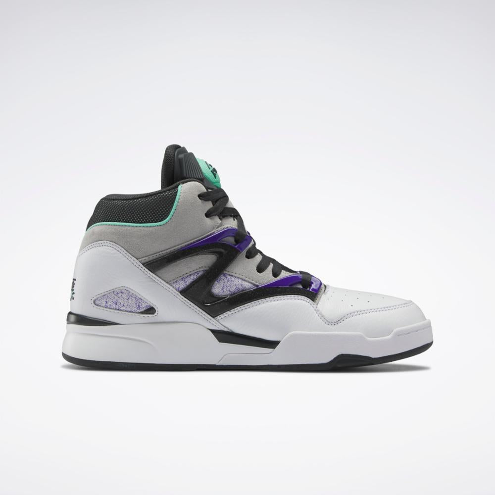 Reebok Footwear Men PUMP OMNI ZONE II FTWWHT/PURGRY/HINMIN