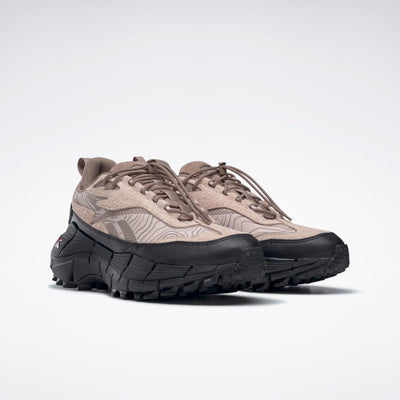 Reebok Footwear Men Zig Kinetica 2.5 Edge Shoes SOFECR/TAUPE/CBLACK