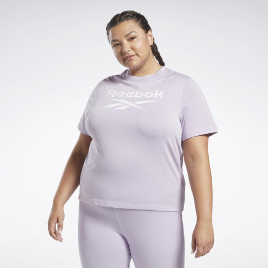 Reebok Apparel Women Reebok Identity T-Shirt (Plus Size) PUROAS