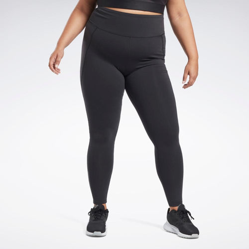  FHHST Plus Lightweight Contrast Mesh Sports Leggings (Color :  Black, Size : X-Large) : Clothing, Shoes & Jewelry
