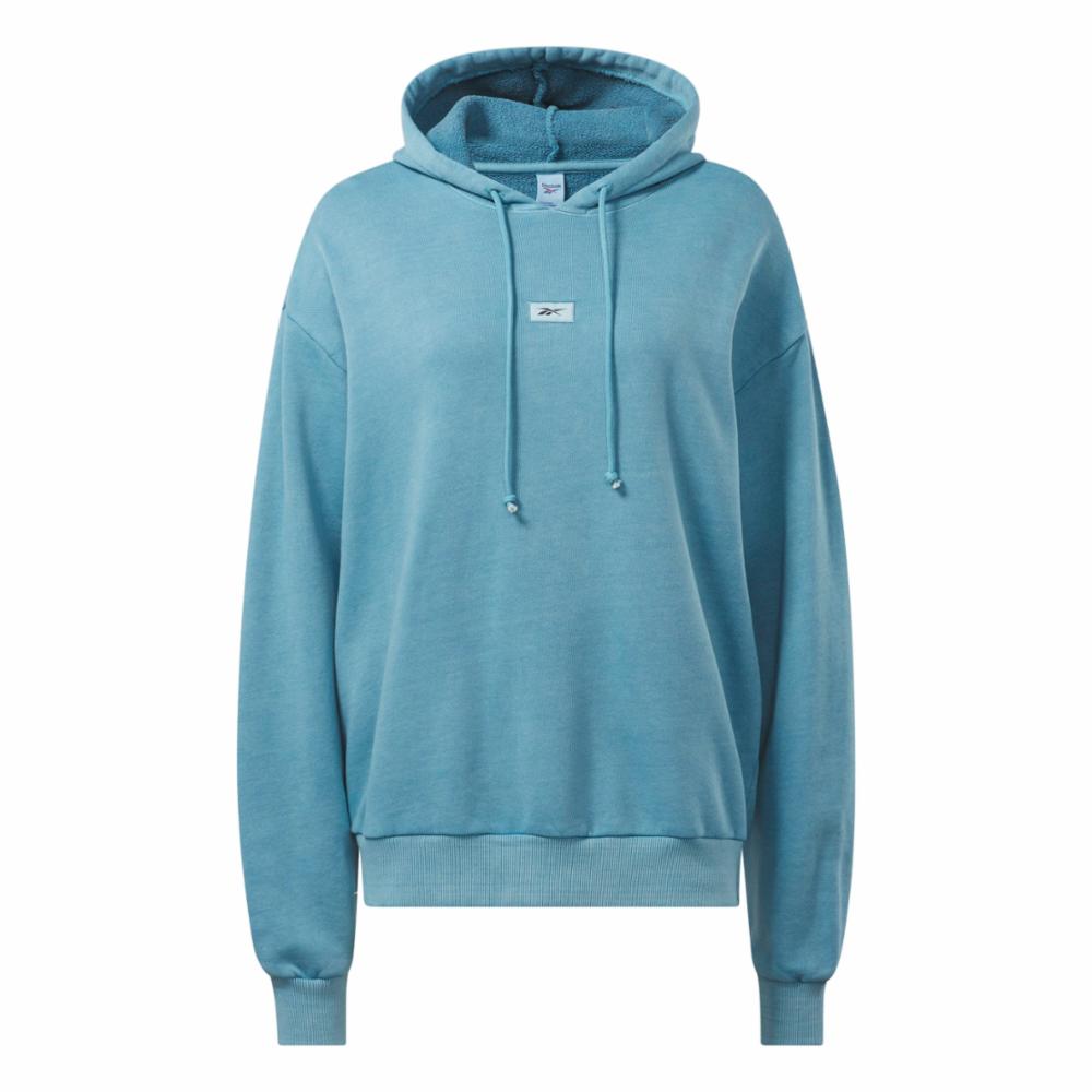 Reebok blue hot sale hoodie