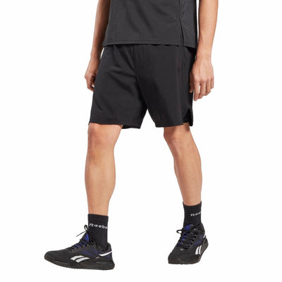 Reebok Apparel Men Speed 3.0 Two-in-One Shorts BLACK