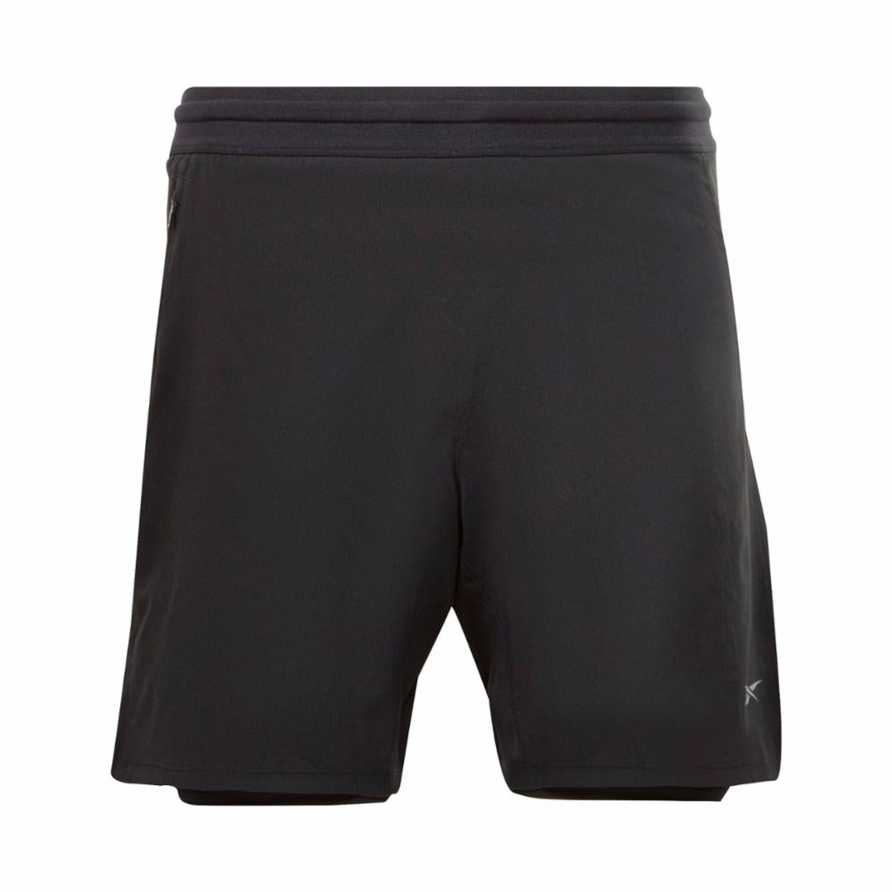 2 in 1 Functional Training Shorts [Brown/Black] – Gym Apparel Egypt