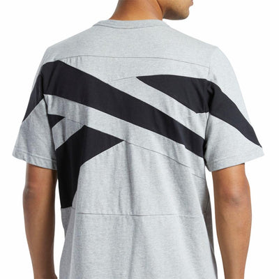 Reebok Apparel Men Classics Brand Proud T-Shirt MGREYH