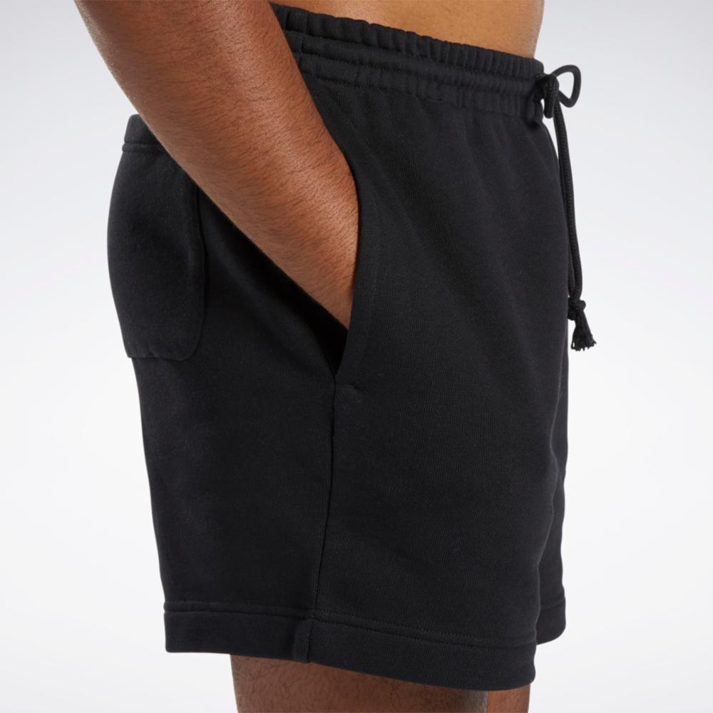 Reebok Apparel Men Classics Wardrobe Essentials Shorts BLACK