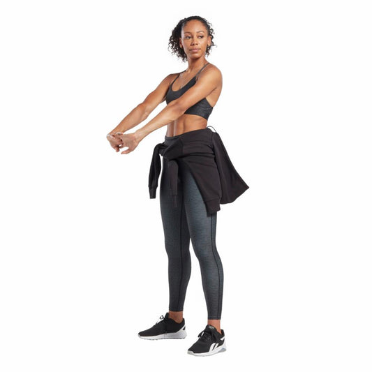 Reebok Apparel Women Lux High-Rise 2.0 Modern Safari Leggings BLACK