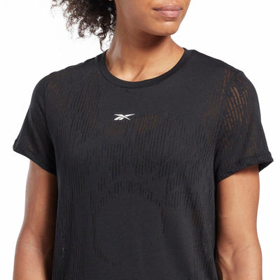 Reebok Apparel Women Burnout T-Shirt BLACK – Reebok Canada