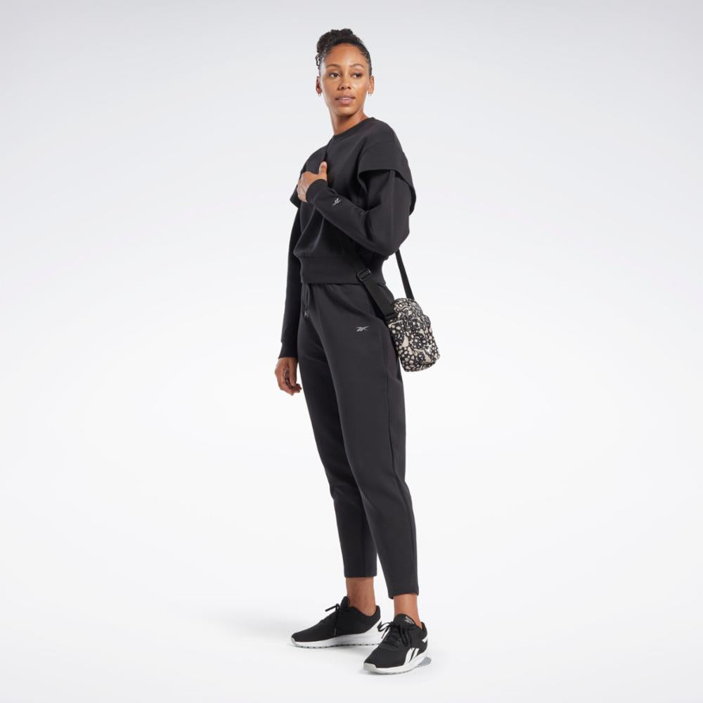 Reebok Apparel Women Dreamblend Cotton Midlayer Sweatshirt Black – Reebok  Canada
