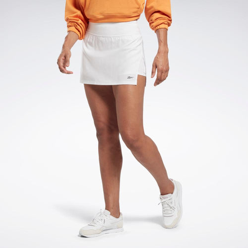 Reebok Apparel Women Workout Ready Vector Skirt WHITE