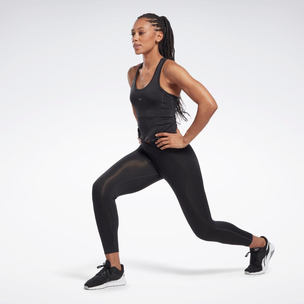 Reebok Apparel Women Workout Ready Basic High-Rise Leggings VECNAV – Reebok  Canada
