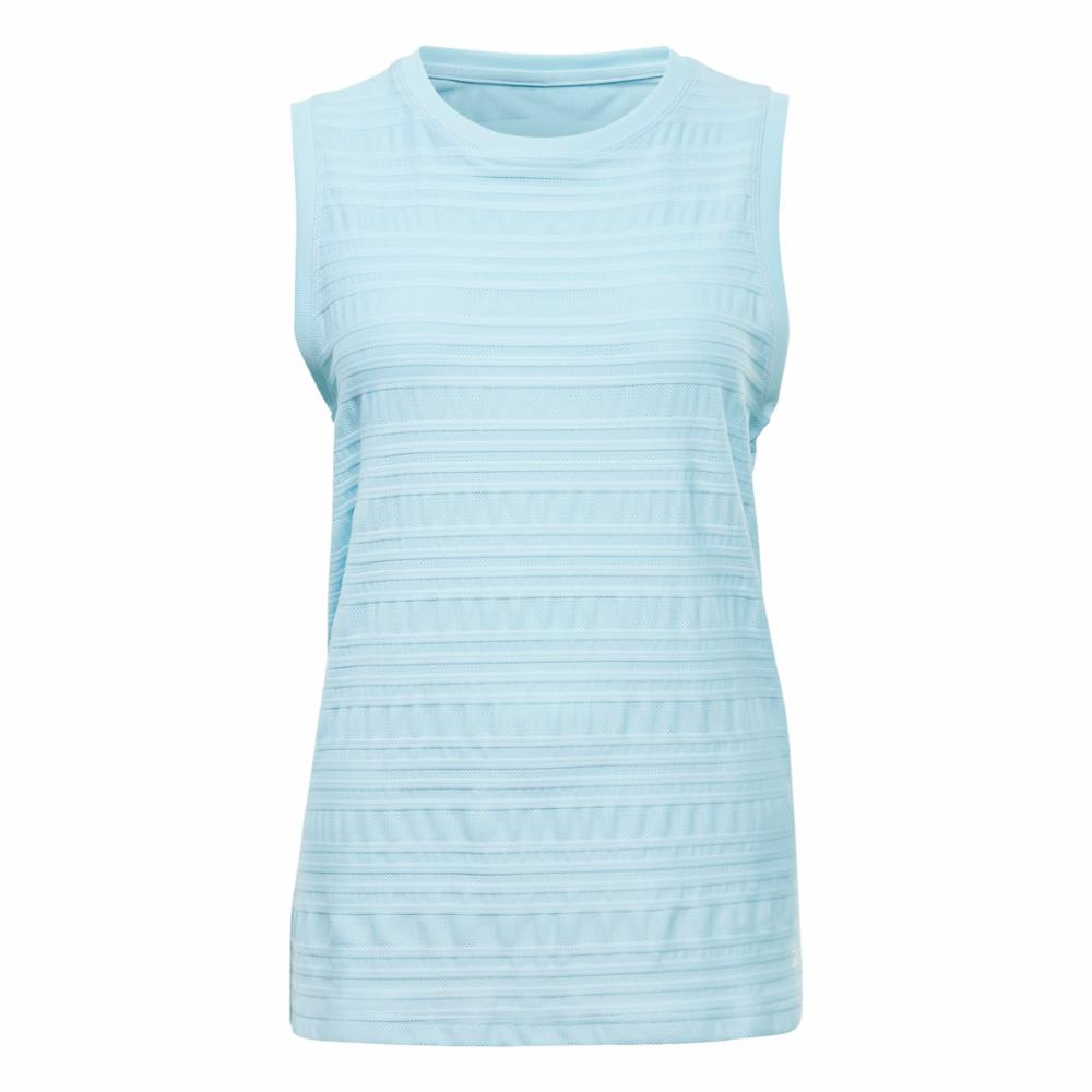 Reebok Apparel Women Perforated Tank Top BLUPEA