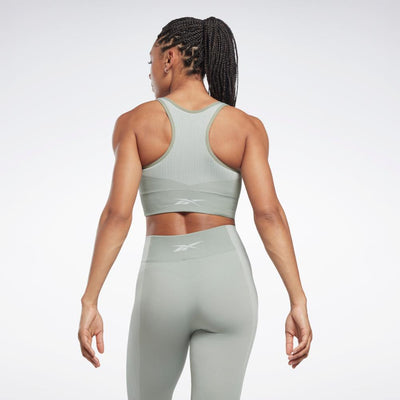Reebok Yoga Performance Rib Crop Top Womens Athletic T-shirts : Target