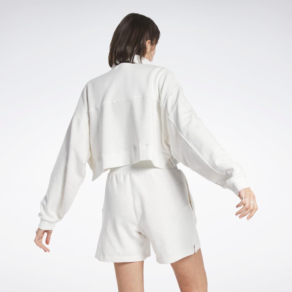 Reebok Apparel Women Classics Cotton French Terry Sweatshirt SEAGRY –  Reebok Canada