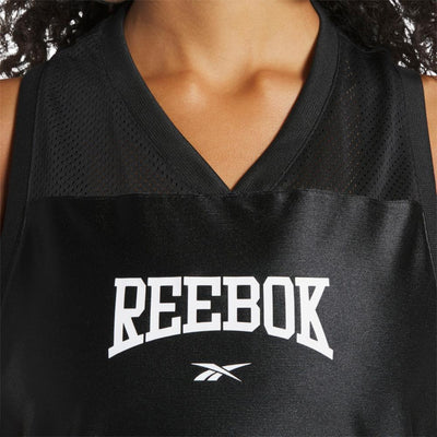 Reebok Apparel Women Reebok Classics Basketball Jersey Dress BLACK