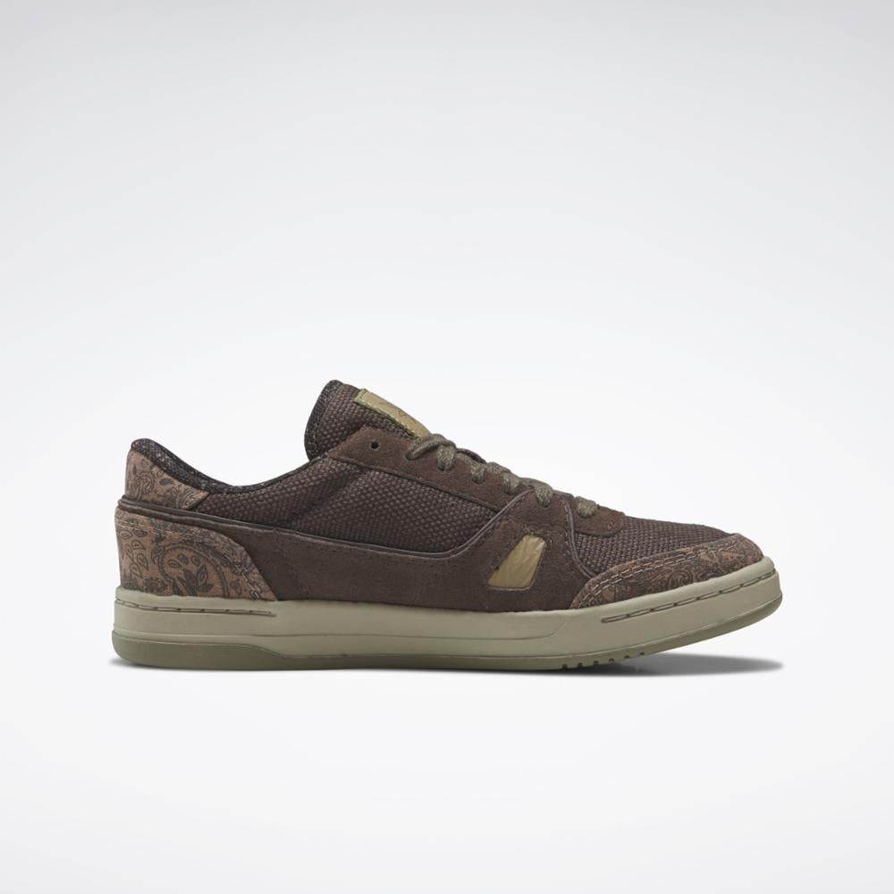 Reebok Footwear Men LT Court Shoes GRIZZLY BROWN/CINNAMON STICK/S 