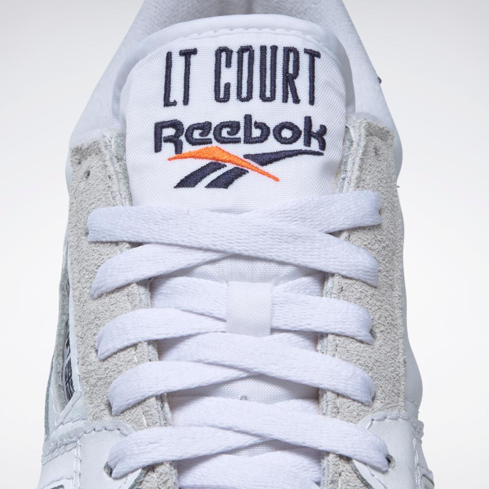Reebok Footwear Men LT Court Shoes FTWWHT/CHALK/VECNAV