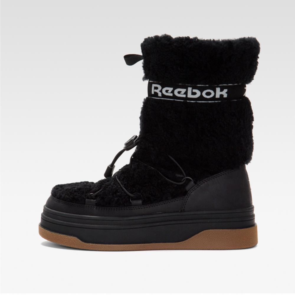 Reebok Footwear Women Rima Shearling Tall Boots HI BLACK