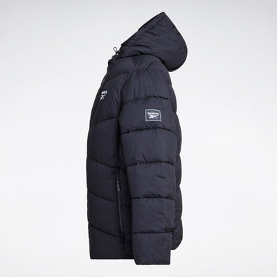 Reebok black puffa jacket Clearance