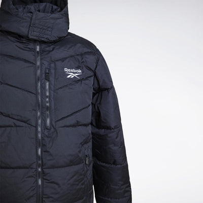 Reebok Apparel Men Hybrid Puffer Vest Jacket VECTOR NAVY/PURE GREY HEA –  Reebok Canada