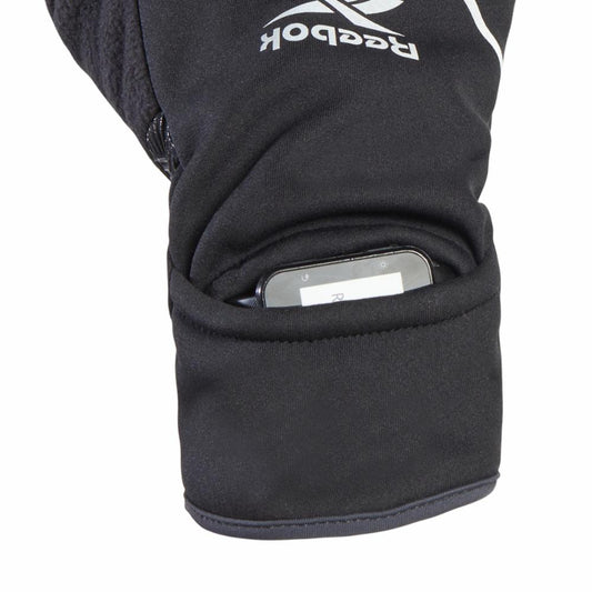 Reebok Apparel Men Performance Touch Screen Gloves (Unisex) BLACK